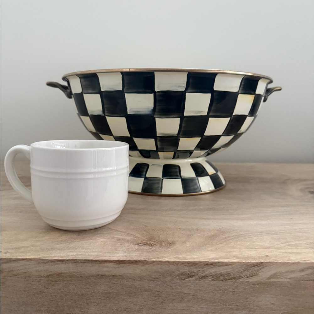 Mackenzie Childs Courtly Check Everything Bowl